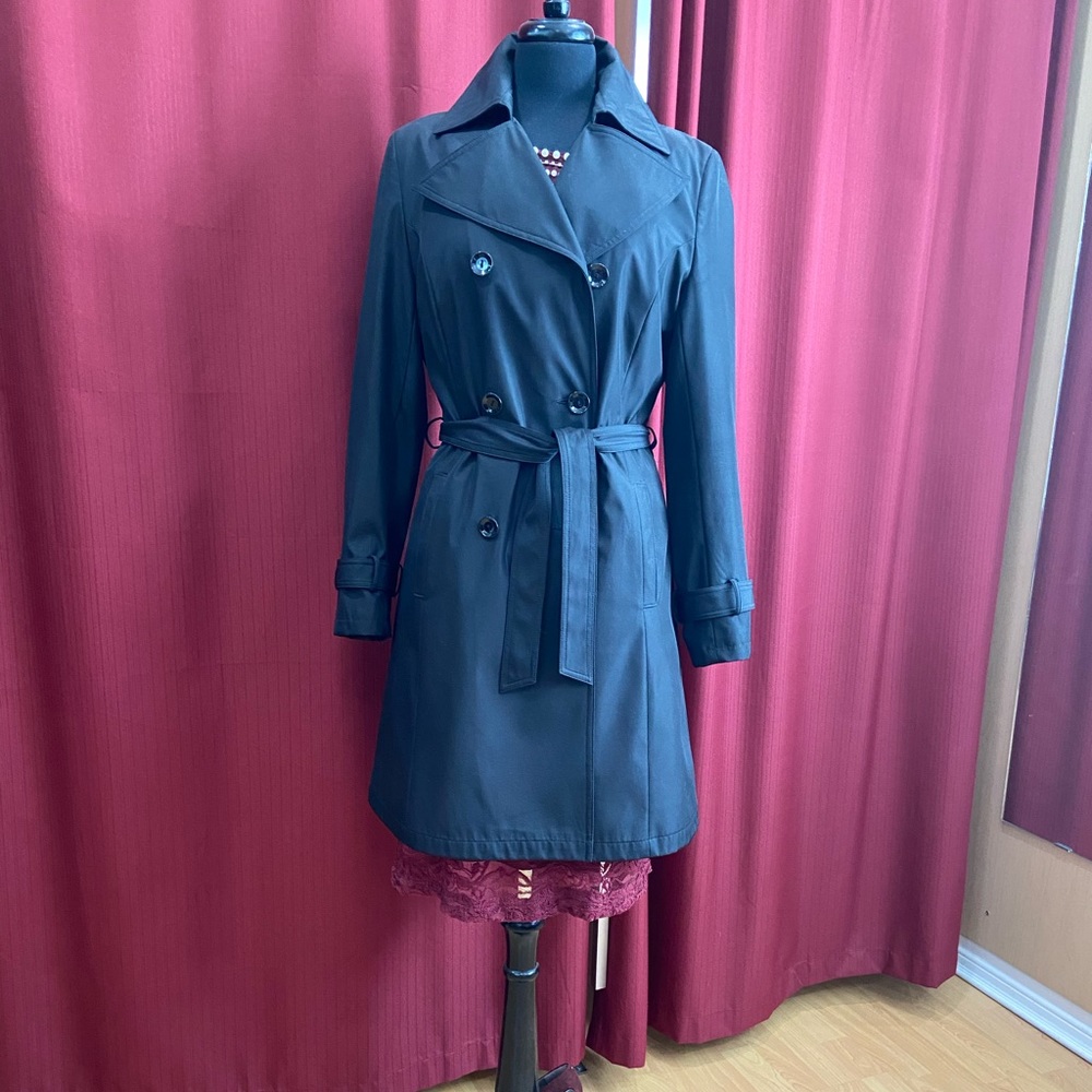 Black raincoat size S/M